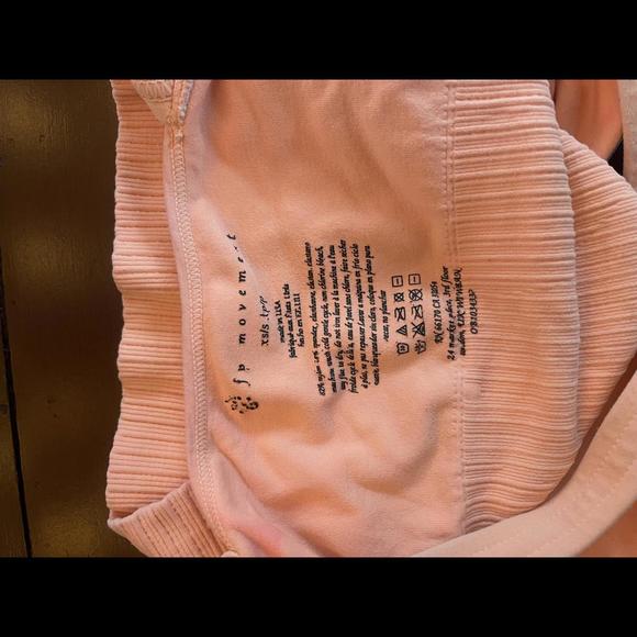 Peach free people movement good karma tank top XS - Picture 4 of 5